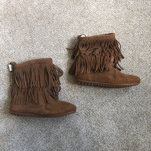 Minnetonka Fringe Boot